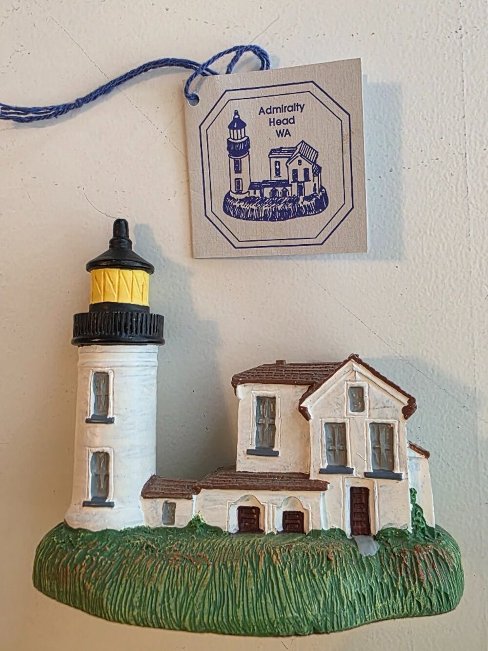 Admiralty Head Light WA Spoontiques Lighthouse Vintage Figurine #9114 w/ Tag